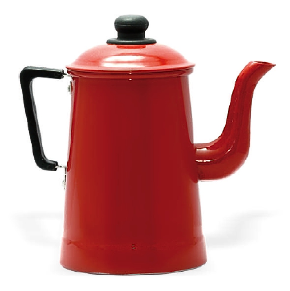 Bule de alumínio para café e chá modelo tradicional Brisa com cabo anatômico